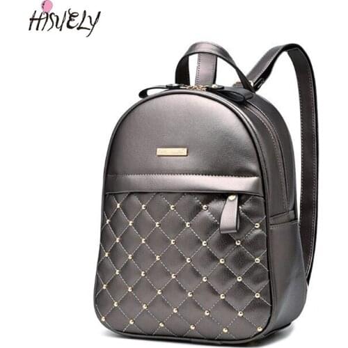 High Quality Womens Backpack School Student BackPack Bags for Women 2021 Female Backpacks Purse Girls Bags Gifts Casual BG454