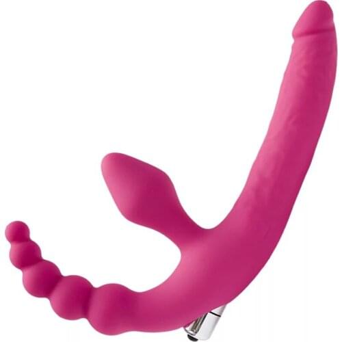 Strapless Strapon Dildo Vibrator for Couples anal G spot vaginal Vibrator Lesbian Sex Toys for Women Erotic Intimate Goods
