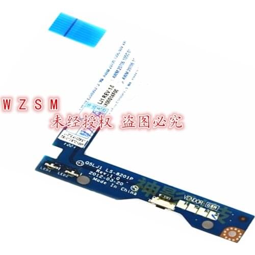 1PCS-10PCS NEW Original for ACER Aspire M5 M5-581T power button board switch board with cable LS-8201P