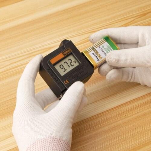 168Max Universal Digital Battery Capacity Tester for Lithium 18650 AA 9V Button P0RE