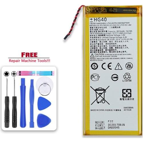 HG40 Battery 3500mAh Bateria For Motorola Moto G5 Plus XT1684 XT1685 XT1687 XT1681 G5Plus HG 40 Bateria Batteries