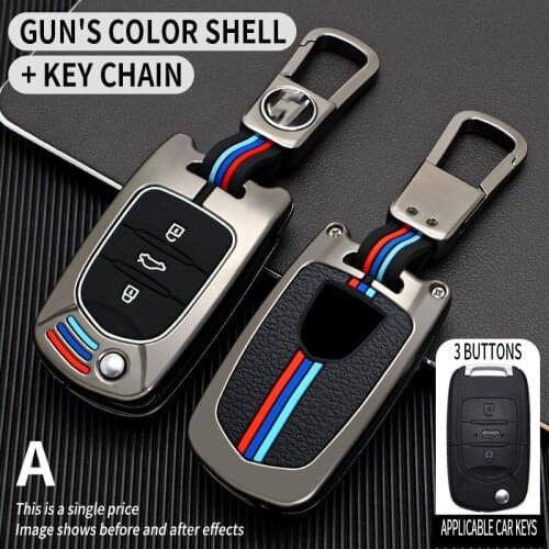 Car Remote Key Cover Case For Baojun 730 510 560 310 630 310W Auto Smart Key Accessories Full Cover Shell Car-Styling Keychain
