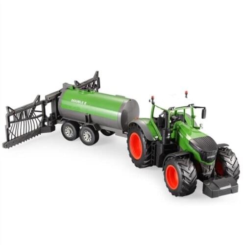 RC Farm Tractor 2.4GHZ rc Car Remote Control truck Construction Agricultural drip irrigation vehicle toy