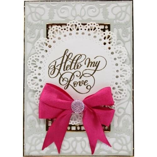 KLJUYP Mandala Lace Doily Metal Cutting Dies Stencils for DIY Scrapbooking/photo album Decorative Embossing DIY Paper Cards