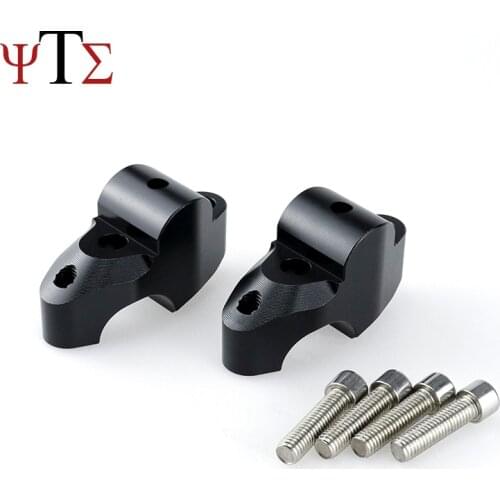 Para ktm 1050 1090 1190 1290 super aventura duke r gt smc motocicleta guiador riser kit acessórios