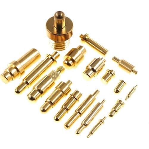 2 pcs 5 A Pogo pin Connector Low Voltage High Current 4 Amp 5 Amps 12V DC Gold plated 3um Contact Pin Spring Loaded Probe