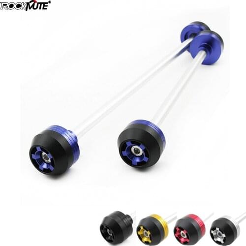 Front Rear Axle Fork Crash Slider For BMW S1000RR 2010 2011 2012 2013 2014 Motorcycle Wheel Protector Falling Protection