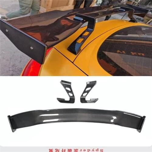 Suitable for Audi TT RS-TT-R8-A3-S4 / s5 / s6 GT Mk3 Modified Carbon Fiber Tail Wide Fixed Wing Rear Spoiler