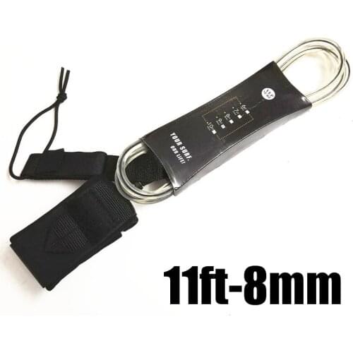 Surfboards Leash 11ft 8mm Length Sports Surfboard Leash Surf Leash Laisse Surf water sport