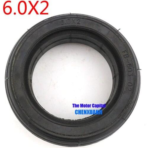 Size 6.0x2 rubber solid tire fits for Electric Balanced Car Electric Scooter 6.0*2