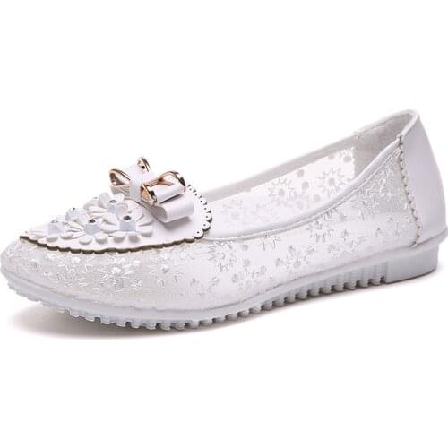 Sandals Women Summer Shoes Breathable Female Shoes Ladies Slip on Flat Platform Sandals Shoes Woman Flats Loafers Women