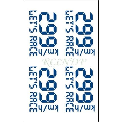 Waterproof Temporary Juice Tattoo Number Race Speed Display Lasting Stickers Flash Tatoo Fake Tatto Body Art for Men Women Kids