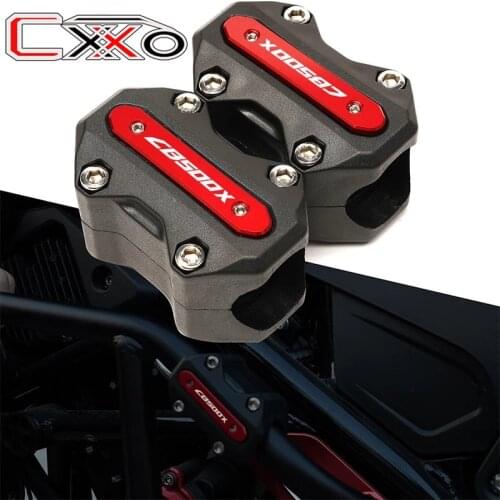 Motorcycle Engine Guard Bumper Protection Decorative Block Crash Bar For Honda CB500X CB 500X CB 500 2013-2020 2019 2018