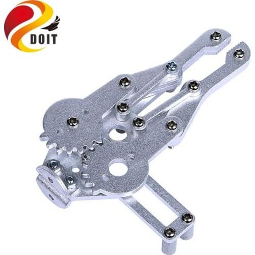 1set Metal Robotic Arm Gripper Robot manipulator Mechanical Claw Robot Accessory For Robotic Model DIY Tracked Toy