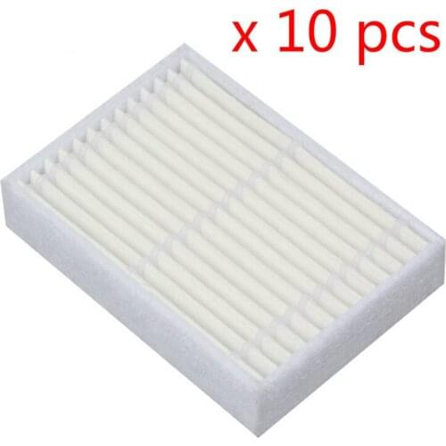 10 pcs/lot Robotic Vacuum Cleaner HEPA Filter for midea mvcr03 VCR15 VCR16 Robot Vacuum Cleaner Parts Accessories