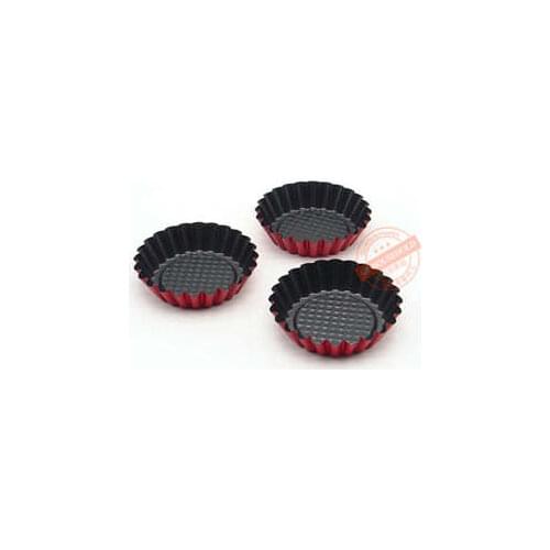 10Pcs Small Size Egg Tart Cupcake Cake Cookie Mold Lined Mould Heavy Carbon Baking Tool