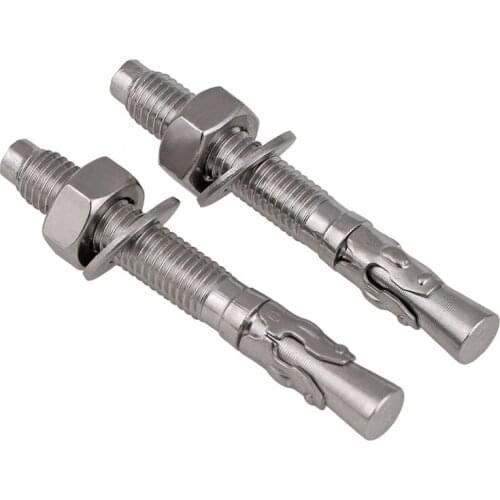 304 Stainless Steel Expansion Screw Expansion Bolt Car Repair Gecko Car Repair Expansion Bolt M6m8m10m12m16 2Pcs