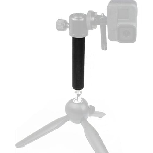 BGNing Aluminium 1/4" Screw Stabilizer Holder Handheld Grip DSLR SLR Camera Hot Shoe Mount Handle for Gopro Smarphones Selfie