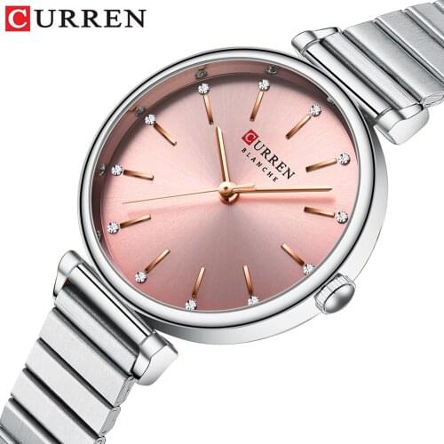 CURREN New Dress Female Watch Women Metal Mesh Fashion Classical ladies clock Luxury Brand Relogio Feminino 2020