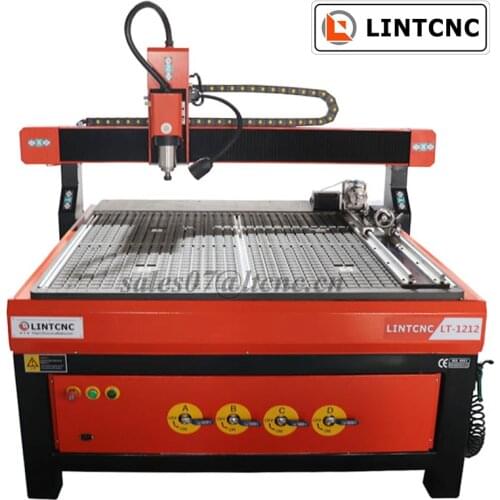 Cheap 6090 6012 1212 4 Axis Mini CNC Router Woodworking Machine with Mach3 USB DSP for Metal Wood