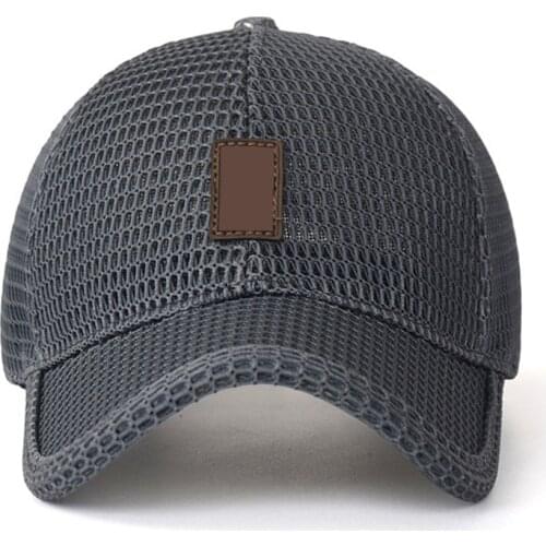 Men Summer Mesh Sport Baseball Cap Hat Outdoor Visor Sun Protection Cap ZJ55