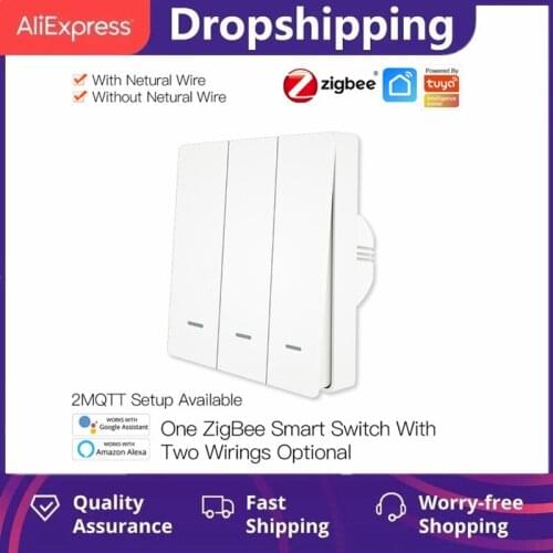 1/2/3 Gang Smart Life Tuya Bluetooth-compatible Mesh Wireless Scene Switch Push Button Battery Powered Transmitter Scenario