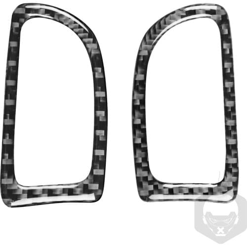 Suitable for 2014-2019 Chevrolet Corvette C7 carbon fiber instrument panel defogging tuyere decorative frame