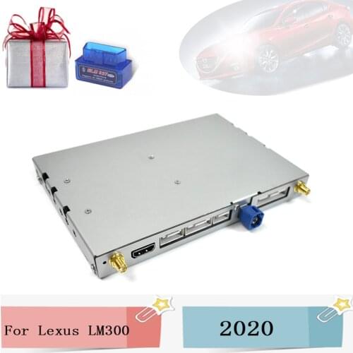 2 Din Android Car Video Interface for Lexus LM300 2020 GPS Navigation Auto Multimedia Radio Player 12.3 Inch Support Carplay