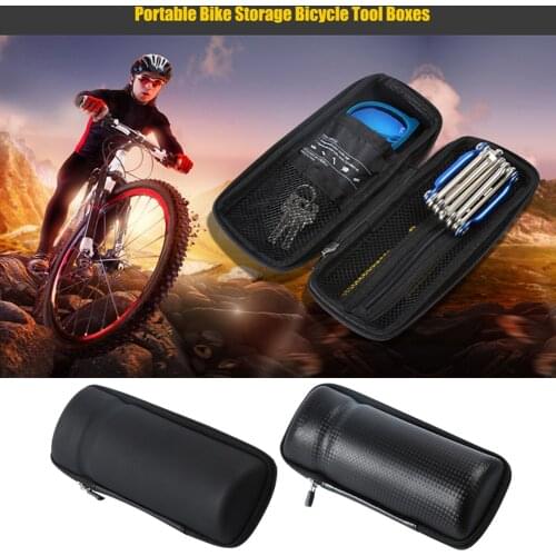 Hard Shell Bike Maintenance Repair Tools Kettle Bicycle Tool Kit Bag Storage Box Capsule Case Organizer Cycling Equipment