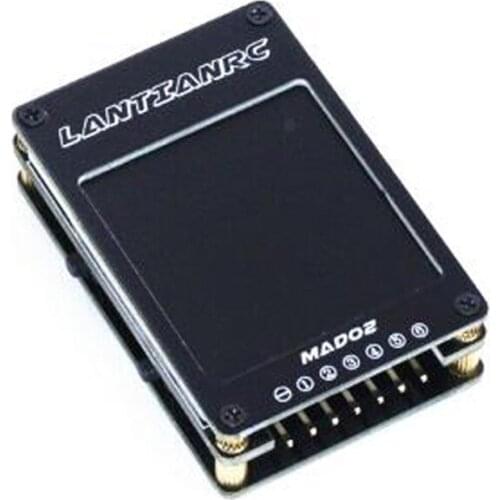 2-6S Voltage/PWM/PPM/SBUS Test Displayer Color LCD Receiver Signal Automatic Recognition Switchable Tester Distance Testing RC