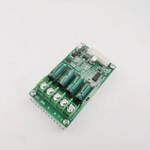 9-60VDC 300W input BLDC motor driver board with heatsink and connectors