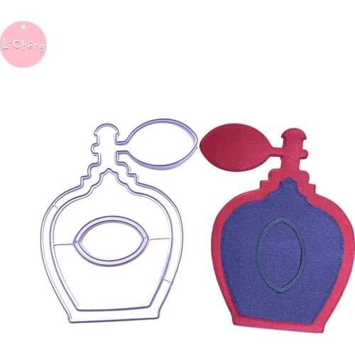 Bottle Slimline Dies Scrapbooking Stencil Embossing Folder for Card Making DIY Mold Clear Stamps Metal Craft Cutting Dies