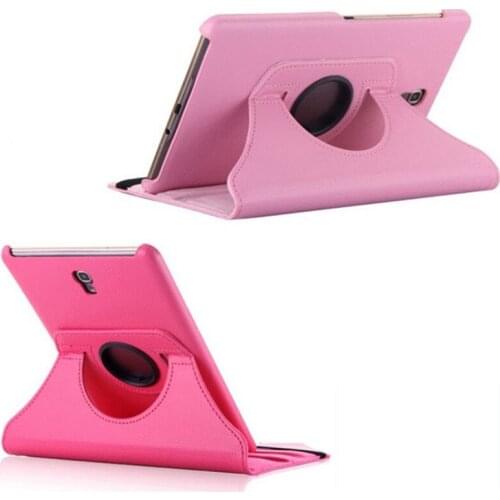 Rotary 360 Degree Rotating Litchi Folio Stand PU Leather Cover Funda Case For Samsung Galaxy Tab A 8.0 2017 T380 SM-T380 SM-T385