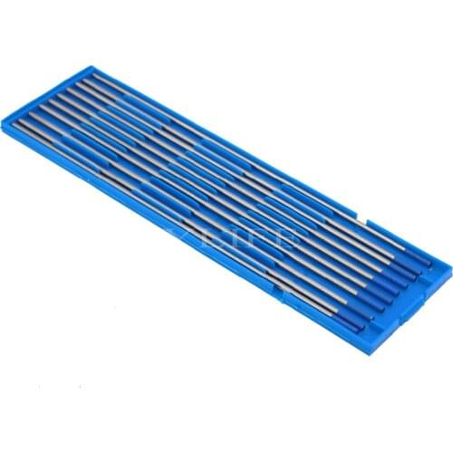 Blue Tip Welding Tungsten Electrode 2% Thoriated WL20 Blue 2.4mmx175mm 10pcs