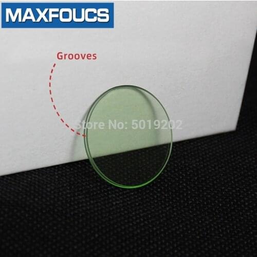 Smooth Round Watch Mineral glass For Rolex 116400 Alternative Transparent Green Glass Mirror Crystal Watch Accessories Parts