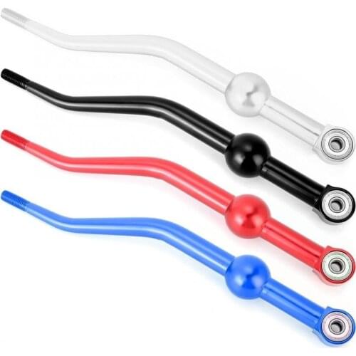 Bent Gear Stick Extension Knob Shifter Lever Extender Fits for 5-Speed MT Manual Car accessories