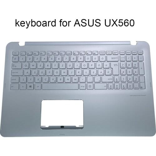 Backlight Hungary keyboard for Asus zenbook UX560 UX560UA UX560U Q504UA HU computer keyboards Ashell Palmrest 90NB0BZ2 R31HU2