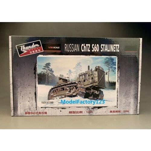 Thunder Model TM35400 1/35 Scale model kit Russian ChTZ S60 Stalinetz Tractor