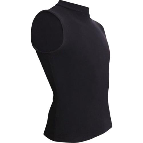 Plus Size Woof Cotton Sleeveless Thin Fleece Winter Warm Tank Top Men Gym Fitness Bodybuilding Clothes Mens Tank Tops Shirt Vest