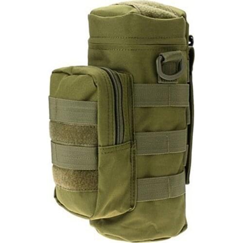Outdoor Camping Hiking Sports Water Bag New Tactical Military Molle System Water Bottle Bags Kettle Pouch Holder