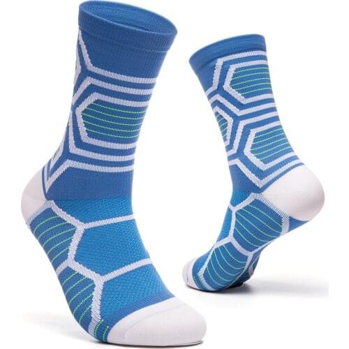 1 Pair Unisex Cycling Socks Breathable Shock Absorption Toe Protective for Sports Accessories