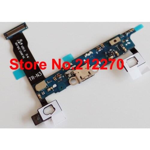 30pcs/lot Original New USB Dock Charger Charging Port Flex Cable Replacement Parts For Samsung Galaxy Note 4 N910T Free Shipping