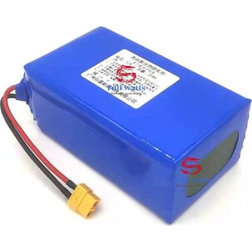 36V 16ah 18650 lithium Battery pack and 1000Watt 20A bms protection 16000mAh backup power supply T/XT60/Triangle plug