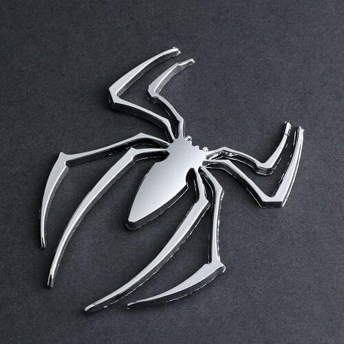 3D Metal Spider Car Accessories Sticker For SEAT Leon 1 2 3 MK3 FR Cordoba Ibiza Arosa Alhambra Altea Exeo Toledo Formula Cupra