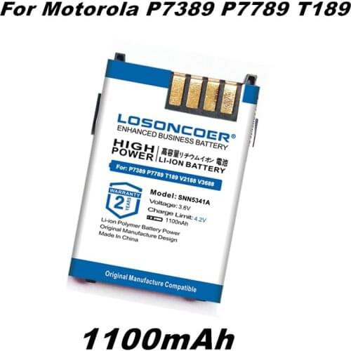 For Motorola P7389 P7789 T189 V2188 V3688 V50 V8060/62/68 V8160/V8162/V8260/V998 V50 2088 3620 3690 L2000 V8 SNN5341A Battery