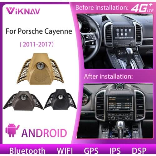 Car Stopwatch For Porsche Cayenne 2011-2017 Interior Dashboard Center Clock Compass Time Electronic Meter Clock Accessional