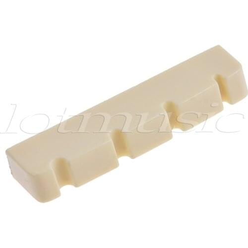 Bass Guitar Nut for 4 String Jazz Precision P Bass Guitar Parts Replacement 42mm