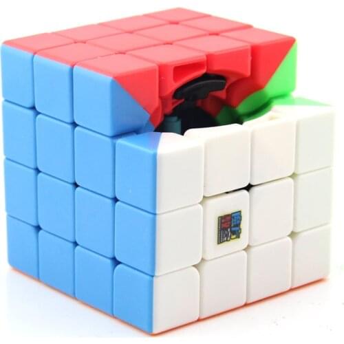MoYu MF4 Cubing Classroom Speedcubing 4x4x4 Magic Cube Puzzle Toys for Beginners Stickerless Cube