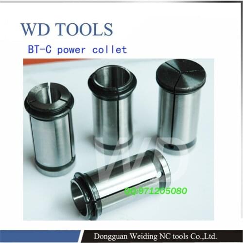 8pcs of AA grade 0.01mm SC42 C42 Power straight Collet for Power Collet Chuck toolholder