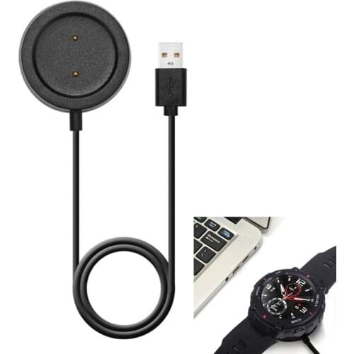 Dock Station Charger Adapter Stand USB Charging Cable Base Cord for Xiaomi AMAZFIT T-ReX A1918 Smart Watch Sport Smartwatch